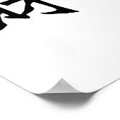 Poster Symbole chinois de la richesse (Coin)