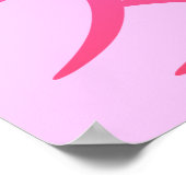 Poster Symbole chinois de l'amour (Coin)