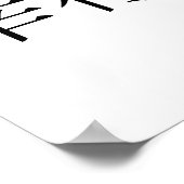 Poster Symbole chinois pour le survivant (Coin)