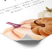 Poster SYMBOLE citrouille DU PARADIS DE REQUÊTE (Coin)