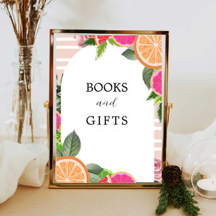 Poster Symbole Citrus Orange Green Cutie Livres & Cadeaux