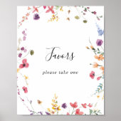 Poster Symbole classique des Faveurs Floriales Sauvages C (Devant)