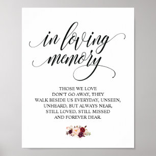 Poster Symbole commémoratif de la floraison bourguignonne