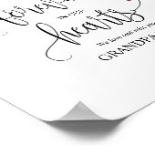 Poster Symbole commémoratif Forever In Our Hearts v4 (Coin)