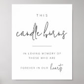 Poster Symbole commémoratif Mariage noir et blanc modifia (Devant)