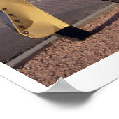 Poster Symbole Cowboy accueillant les touristes à Scottsd (Coin)