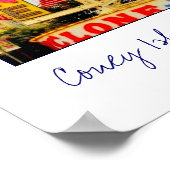 Poster Symbole Cyclone Rollercoaster (Coin)