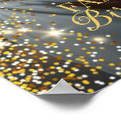 Poster Symbole d'accueil de la fête d'anniversaire (Coin)