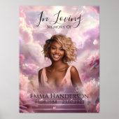 Poster Symbole d'accueil de l'enterrement (Devant)