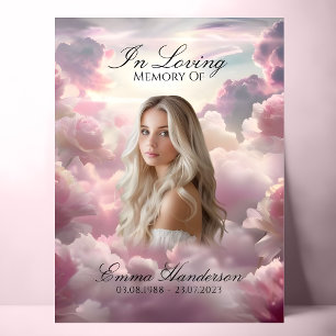 Poster Symbole d'accueil de l'enterrement