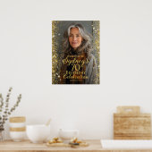 Poster Symbole d'accueil en or (Cuisine)