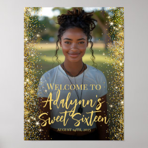 Poster Symbole d'accueil moderne 16 party