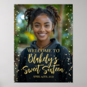 Poster Symbole d'accueil moderne 16 party (Devant)