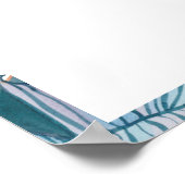 Poster Symbole d'affiche personnalisé de l'art Abstrait t (Coin)