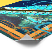 Poster Symbole d'air du guide des vents (Coin)