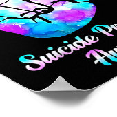 Poster Symbole d'amour Prévention du suicide (Coin)