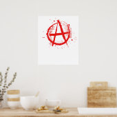 Poster symbole-d'anarchie vintage (Cuisine)