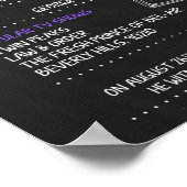 Poster Symbole d'anniversaire 1990 (Coin)