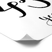 Poster Symbole d'anniversaire de 45 ans (Coin)