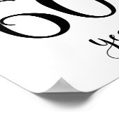 Poster Symbole d'anniversaire de 60 ans (Coin)