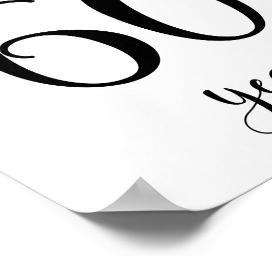 Poster Symbole d'anniversaire de 60 ans (Coin)