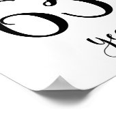 Poster Symbole d'anniversaire de 65 ans (Coin)