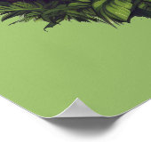 Poster Symbole d'anniversaire de Dinosaur Rawr (Coin)