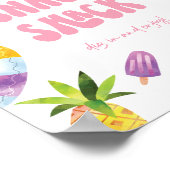 Poster Symbole d'anniversaire de la fille Snack Shack (Coin)