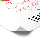 Poster Symbole d'anniversaire de la fraise Blueberry (Coin)