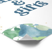 Poster Symbole d'anniversaire de l'espace extra-atmosphér (Coin)