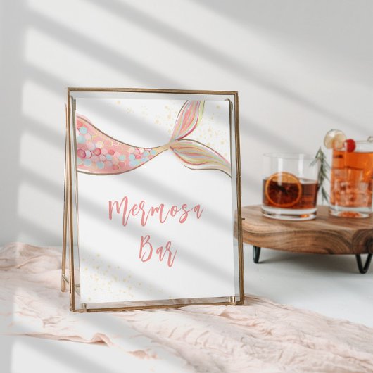 Poster Symbole d'anniversaire de Mermosa Bar