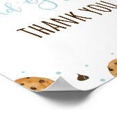 Poster Symbole d'anniversaire de One Sweet Cookie Card an (Coin)