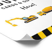 Poster Symbole d'anniversaire des cartes et des cadeaux (Coin)