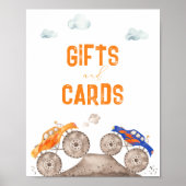 Poster Symbole d'anniversaire des dons Camions Monster (Devant)