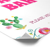 Poster Symbole d'anniversaire des Filles Taco Deux Fois F (Coin)