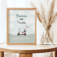 Symbole d'anniversaire du golf de trous en un pour