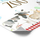 Poster Symbole d'anniversaire du zoo de mouture de la fer (Coin)