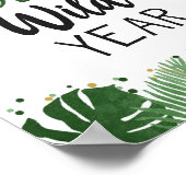 Poster Symbole d'anniversaire d'une année sauvage de Safa (Coin)