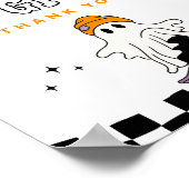 Poster Symbole d'anniversaire Éffrayant pour l'Halloween (Coin)