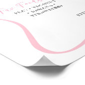 Poster Symbole d'anniversaire Girl Paris French Coquette (Coin)