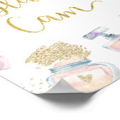 Poster Symbole d'anniversaire Glam Cam Glitz & Glam Spa (Coin)