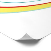 Poster Symbole d'anniversaire heureux Carnaval ou Circus  (Coin)