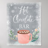 Poster Symbole d'anniversaire Hot Chocolate Bar Cocoa Swe (Devant)