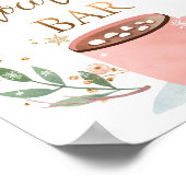 Poster Symbole d'anniversaire Hot Chocolate Bar Cocoa Swe (Coin)