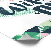 Poster Symbole d'anniversaire Wild ONE (Coin)