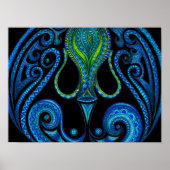 Poster Symbole d'Aquarius (Devant)