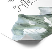 Poster Symbole de Baby shower et de cadeaux pour garçon d (Coin)