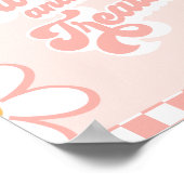 Poster Symbole de Baby shower super (Coin)