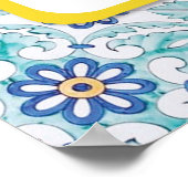 Poster Symbole de bienvenue de la fête de la Côte d'Amalf (Coin)