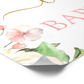 Poster Symbole de bienvenue de la fille Bunny (Coin)